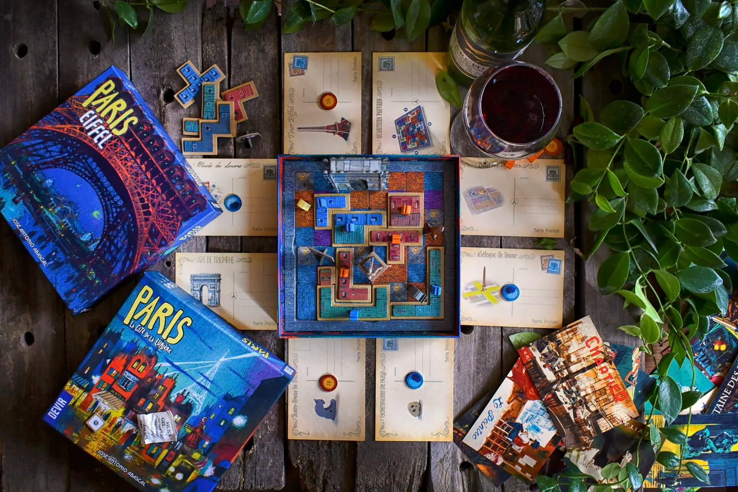 Kosmos Paris Eiffel brädspel expansion 2 spelare