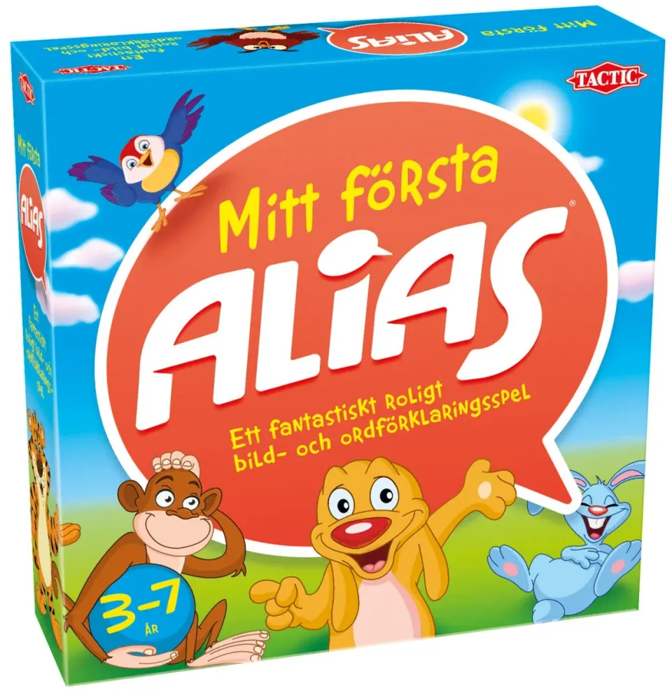 Alias Mitt första barnspel svenska regler bilder