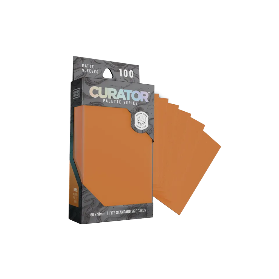 Orange Nebula Curator Ochre kortfodral ockra