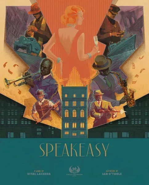 Dragon's Lair Speakeasy brädspel 1–4 spelare