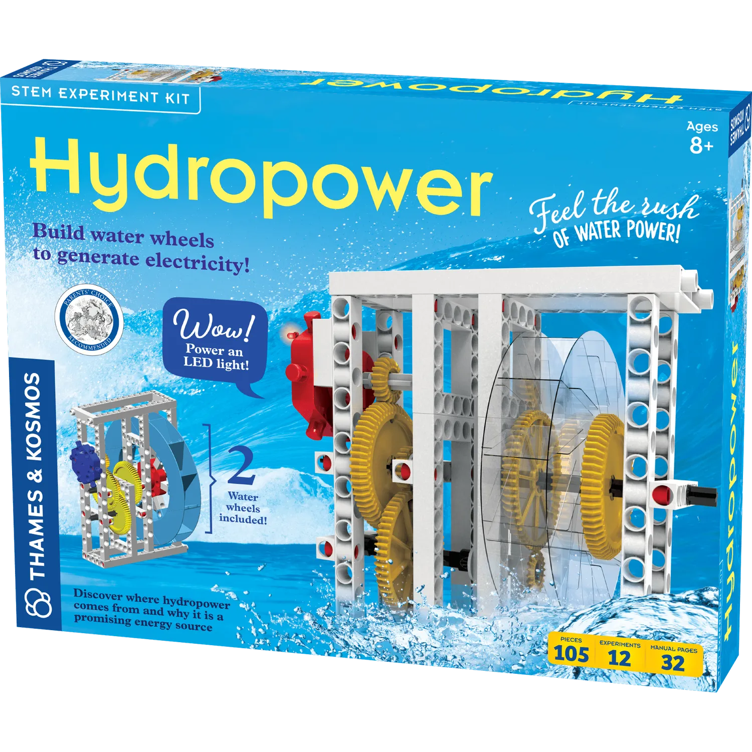 Kosmos Games Hydropower 624811 experimentset vattenkraft