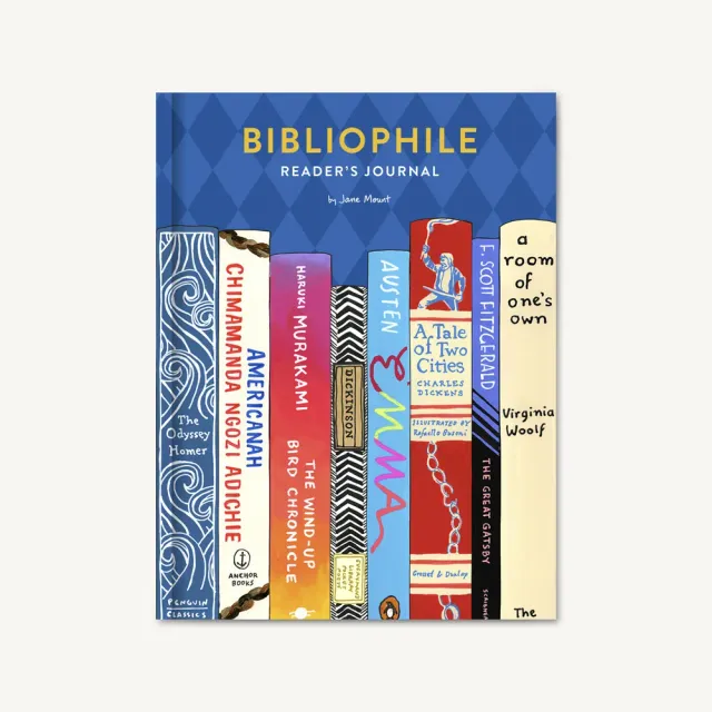 Games Room Bibliophile Reader's Journal läsdagbok