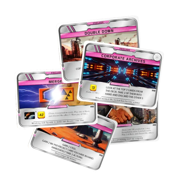 Terraforming Mars Seasonal Promo 2022 promokort 5-pack