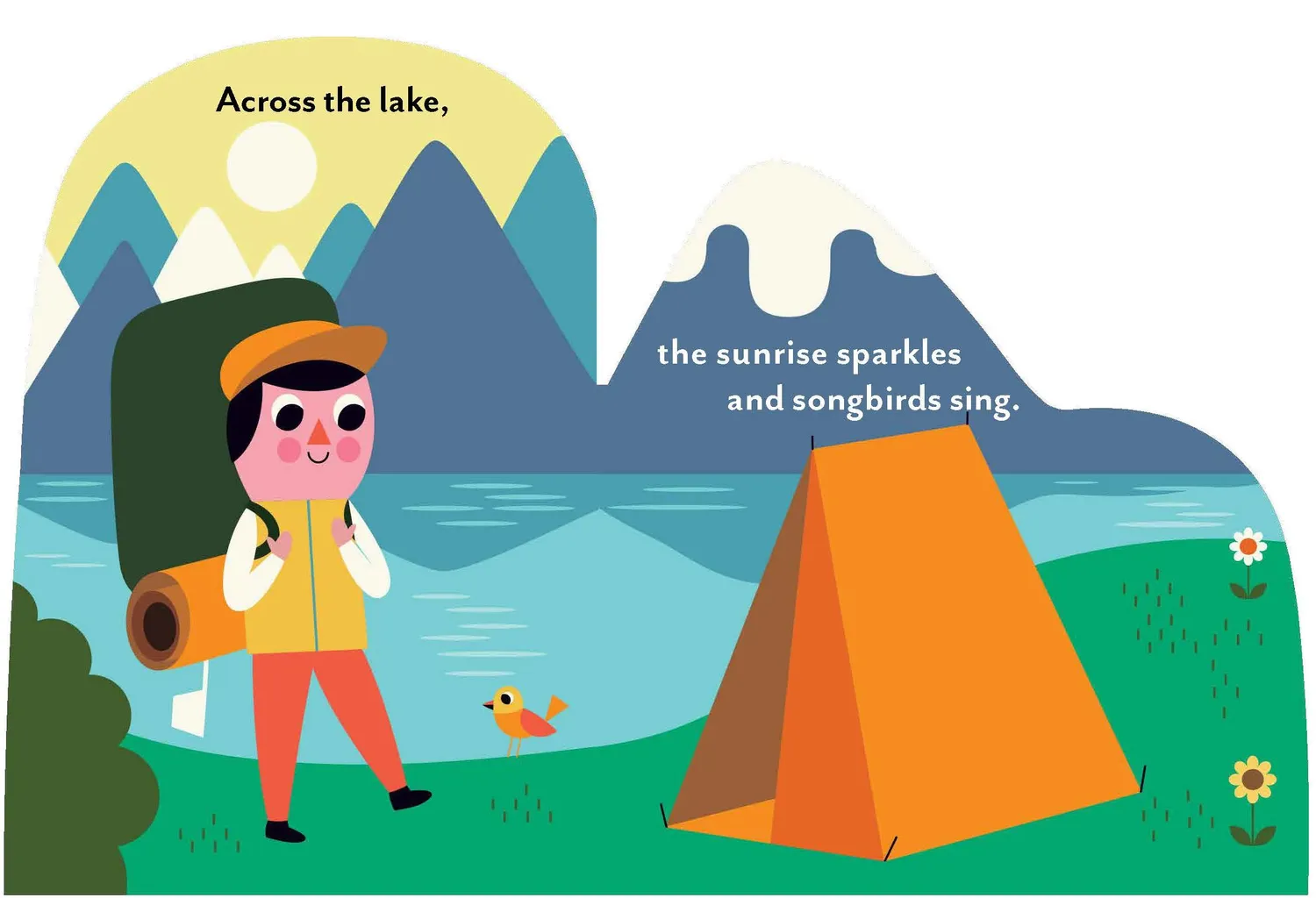 Bookscape Board Books The Great Outdoors pekbok natur 0-5 år