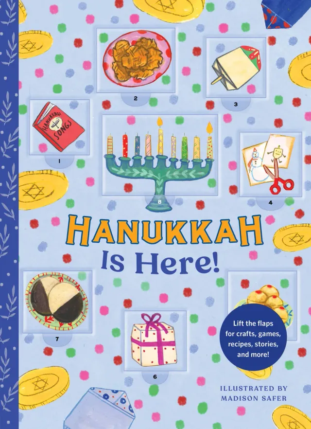 Games Room Hanukkah Is Here pysselbok 8 kvällar barn