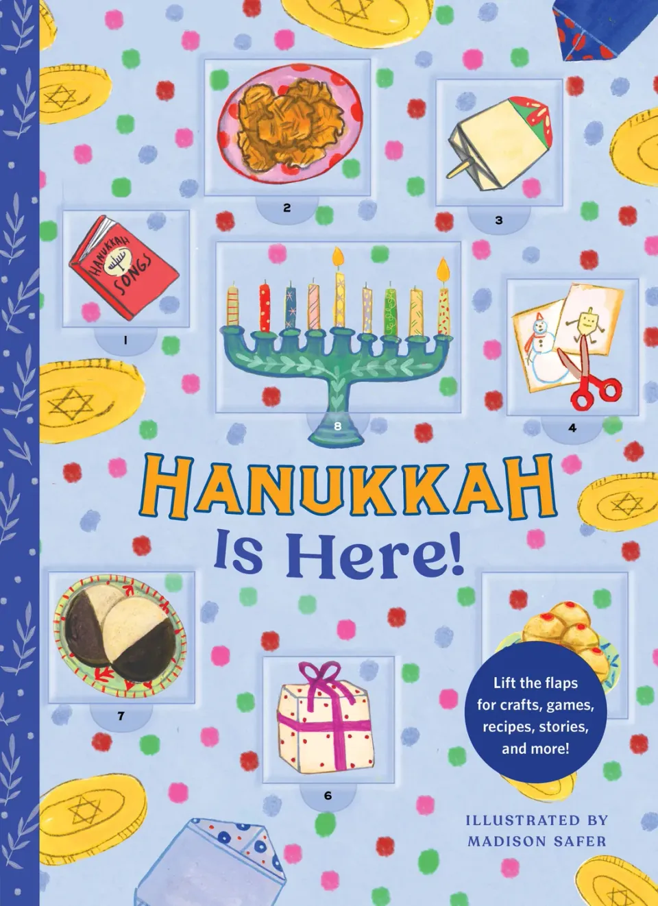 Games Room Hanukkah Is Here pysselbok 8 kvällar barn