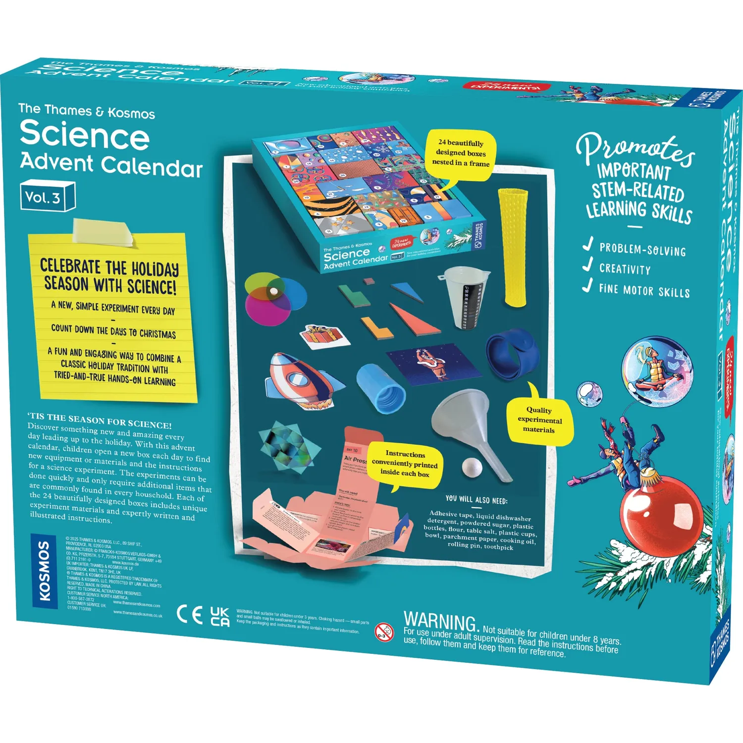 Kosmos Science Advent Calendar Vol 3 experimentkalender 24