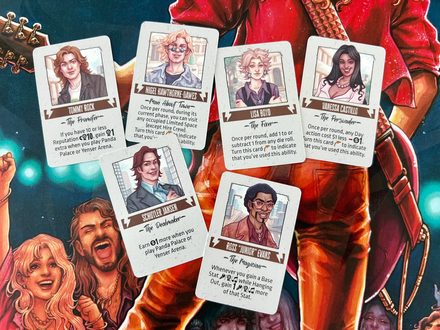 Kosmos Rock Hard 1977 brädspel 2-5 spelare