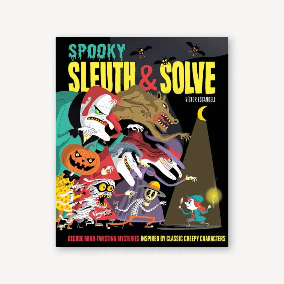 Games Room Sleuth & Solve Spooky pusselbok 9-12 år
