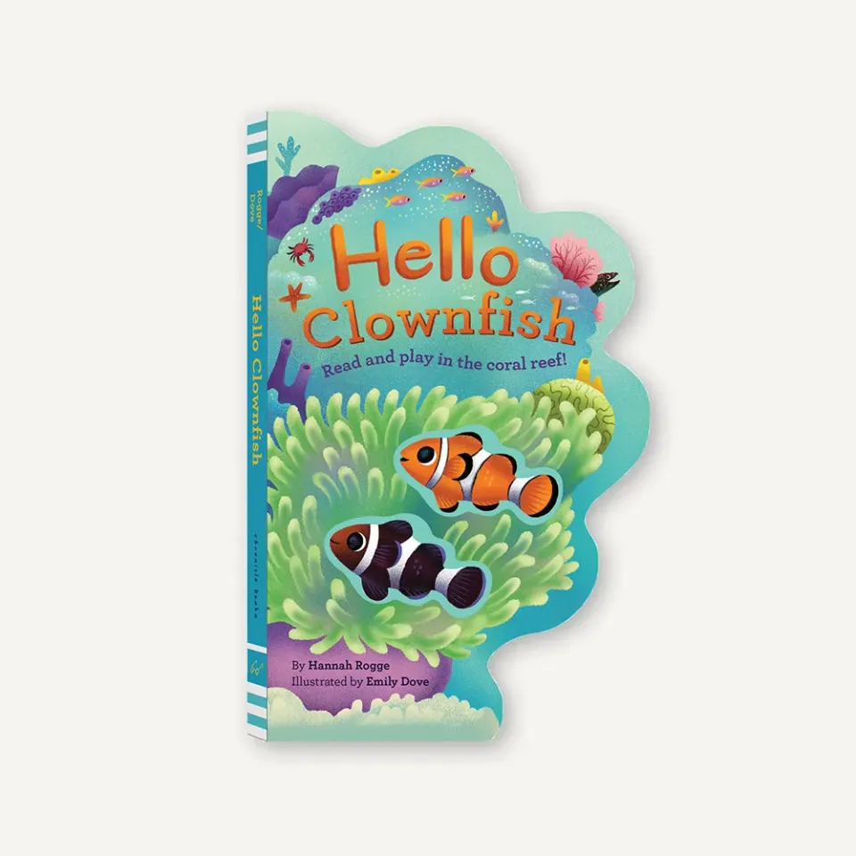Games Room Hello Clownfish pekbok bandfigurer 0-5 år