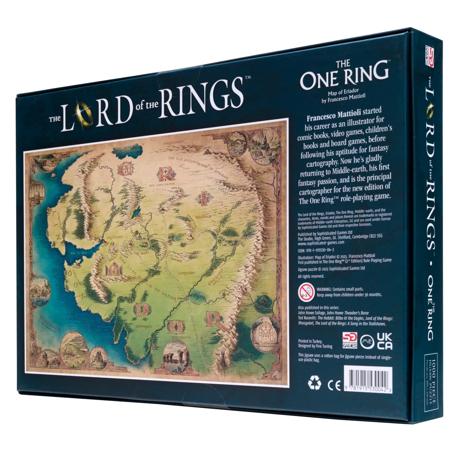 Kosmos The One Ring Eriador pussel 1000 bitar