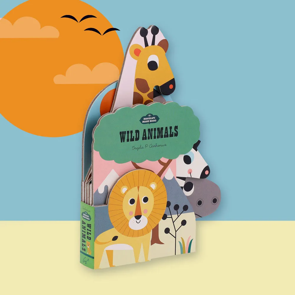 Games Room Bookscape Wild Animals pekbok savann