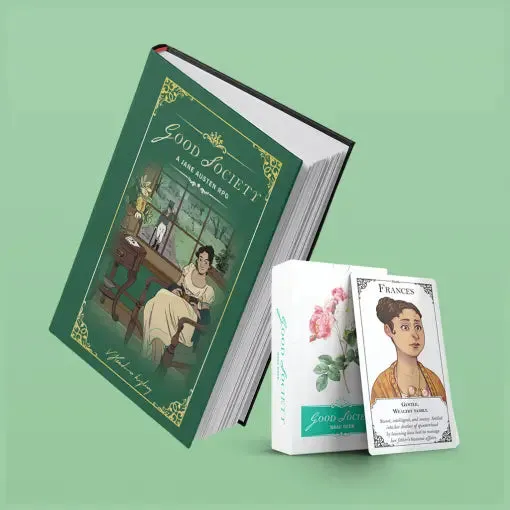 Dragon's Lair Good Society rollspel Jane Austen regency box