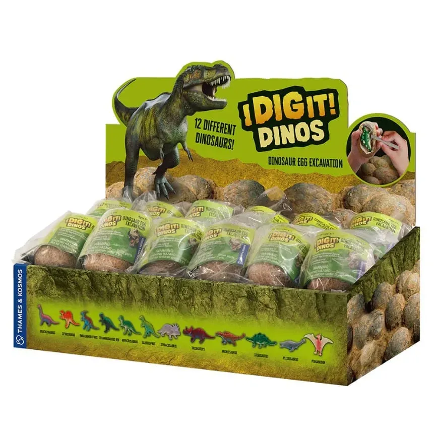 Kosmos I Dig It Dinos utgrävningskit 24-pack ägg