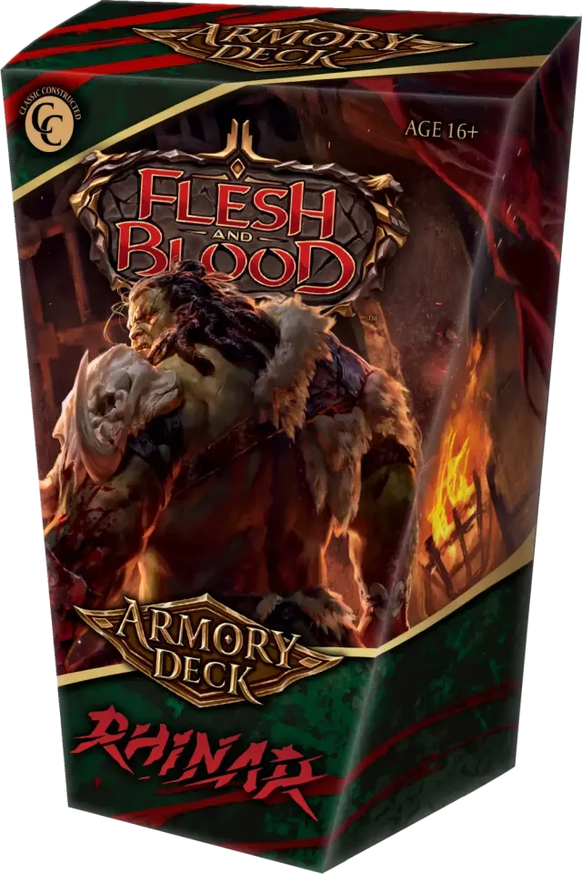 Flesh and Blood Armory Deck Rhinar kortlek 60 kort