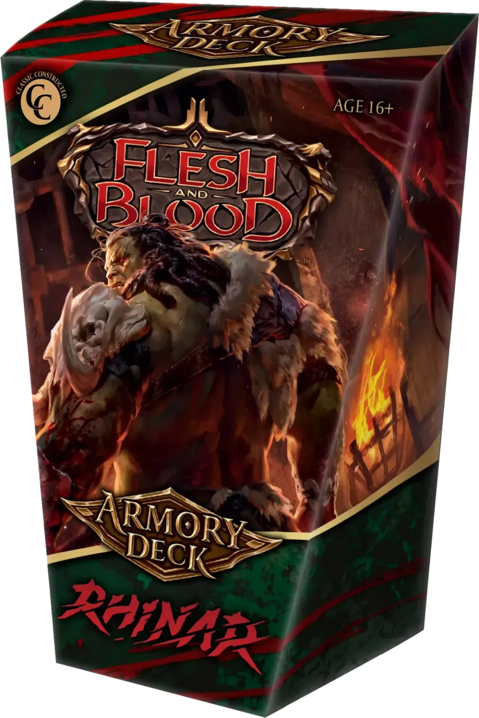 Flesh and Blood Armory Deck Rhinar kortlek 60 kort