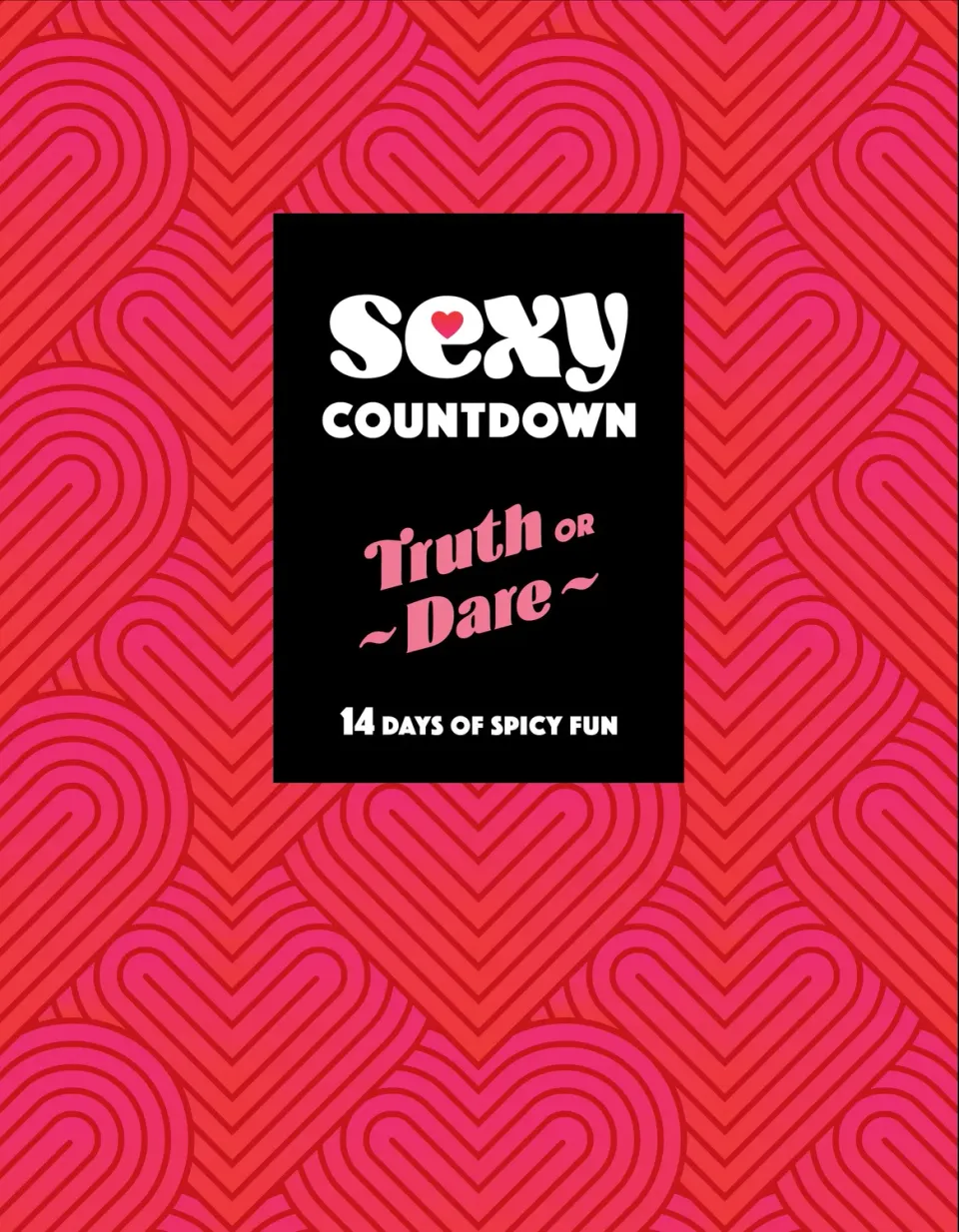 Chronicle Books Sexy Countdown Truth or Dare spel 14 kort par