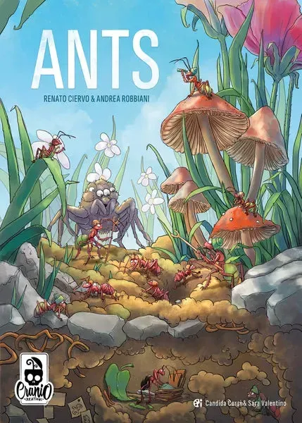 Dragon's Lair Ants strategispel worker placement 2-4 spelare