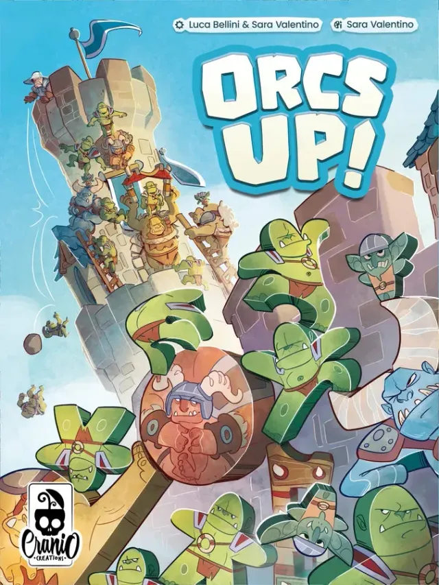 Dragon's Lair Orcs Up sällskapsspel stapelspel 2-6 spelare