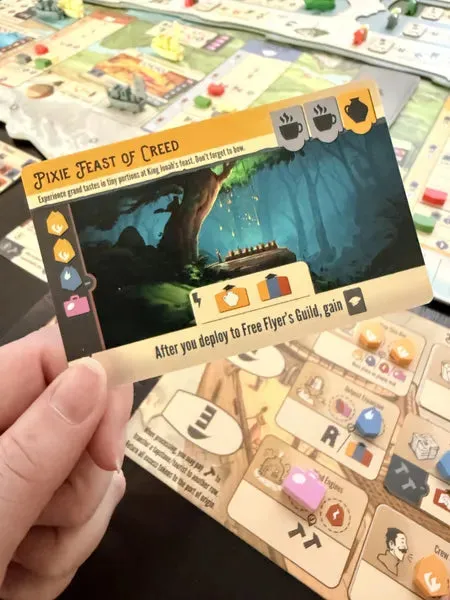Dragon's Lair Braided Skies brädspel 1-5 spelare strategi