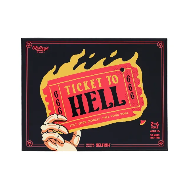 Games Room Ticket to Hell partyspel 9-12 år