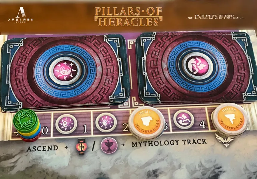 Dragon's Lair Pillars of Heracles strategispel historia