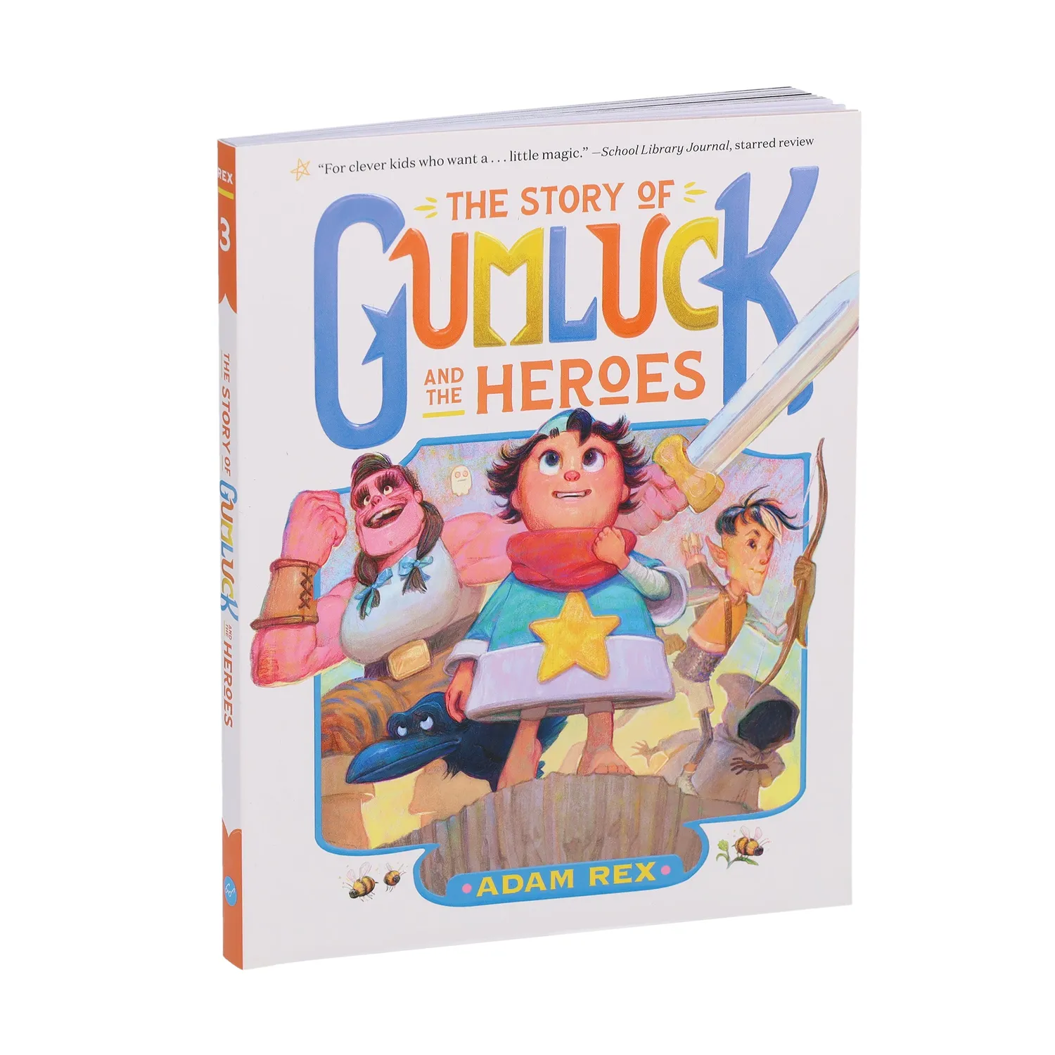 Games Room Gumluck Heroes barnbok del 3 pocket