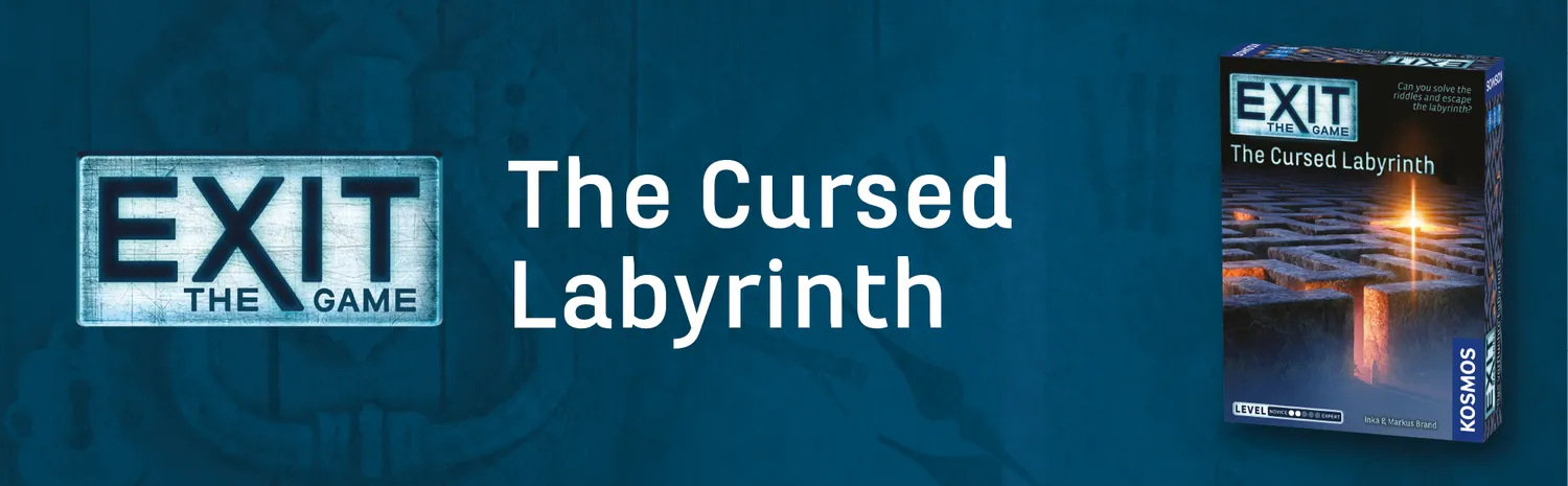 Kosmos EXIT Cursed Labyrinth escapespel nivå 2
