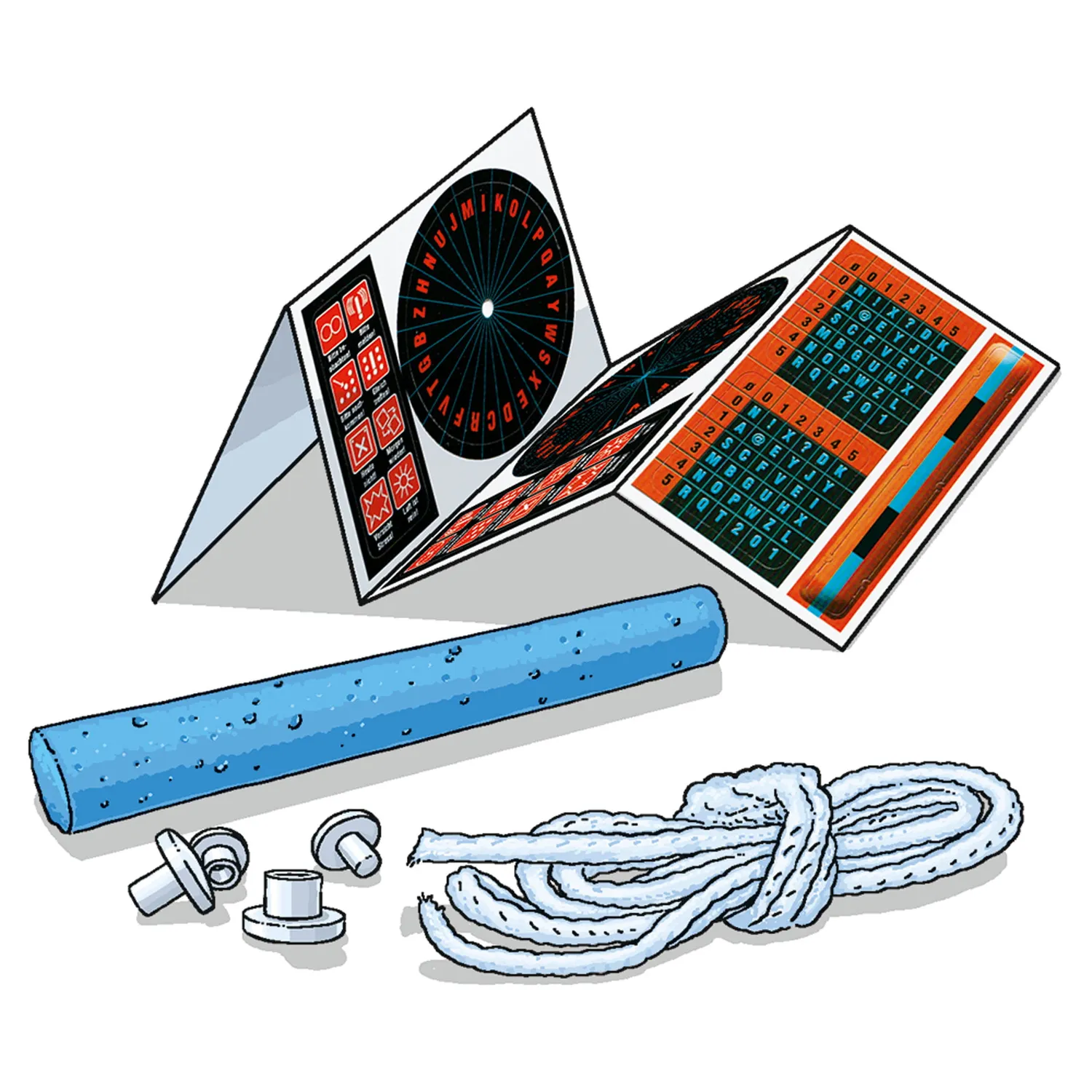 Kosmos Spy Labs Secret Codes and Ciphers experimentkit koder