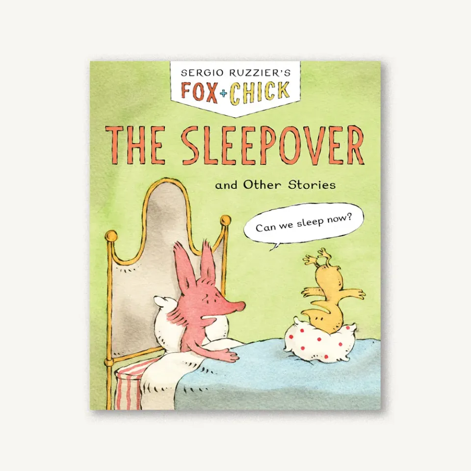 Games Room Fox & Chick Sleepover bilderbok pocket