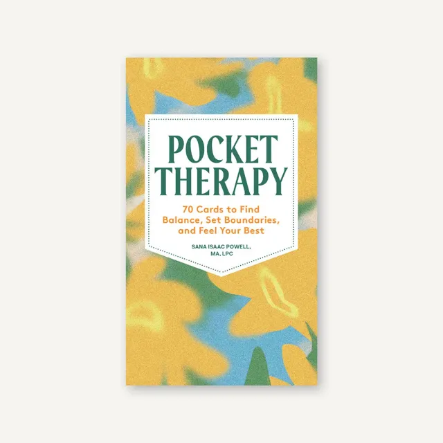 Games Room Pocket Therapy kortlek 70 kort egenvård