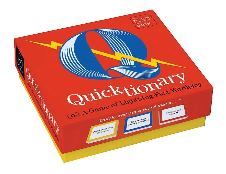 Games Room Quicktionary kortspel 102 kort ordspel