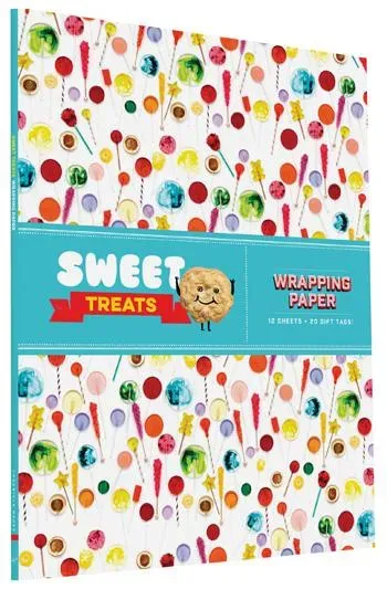 Games Room Sweet Treats presentpapper 12 ark godismotiv