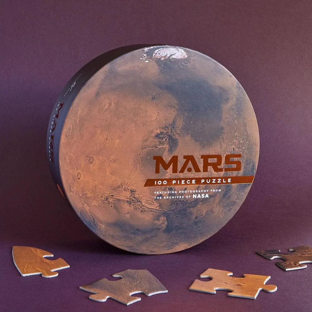 Games Room Mars pussel 100 bitar runt 76 cm
