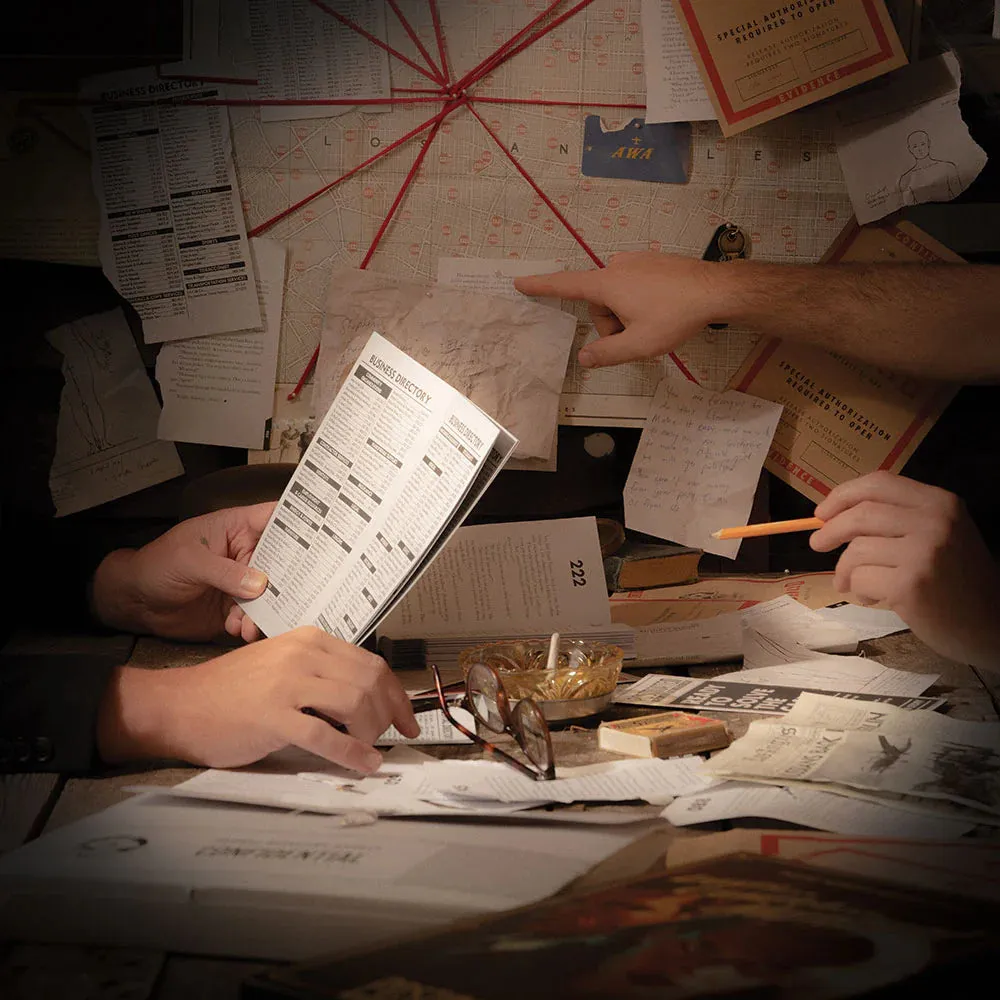 Postmortem Lights Camera Murder detektivspel 1-6 spelare