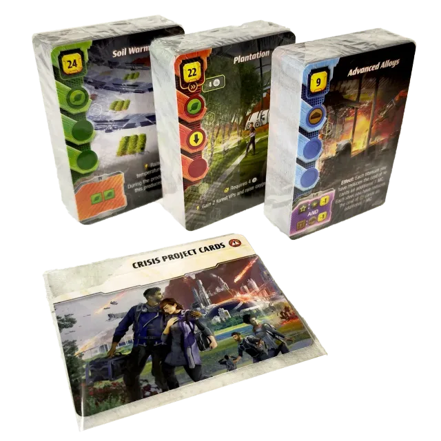 Terraforming Mars Ares Expedition Crisis projektkort