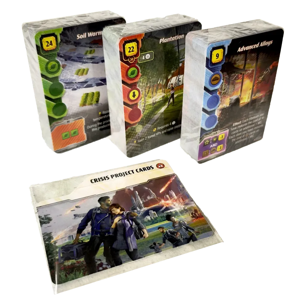 Terraforming Mars Ares Expedition Crisis projektkort