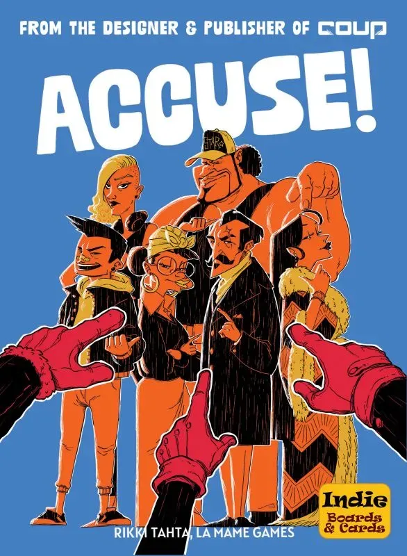 Dragon's Lair Accuse kortspel deduktion bluff