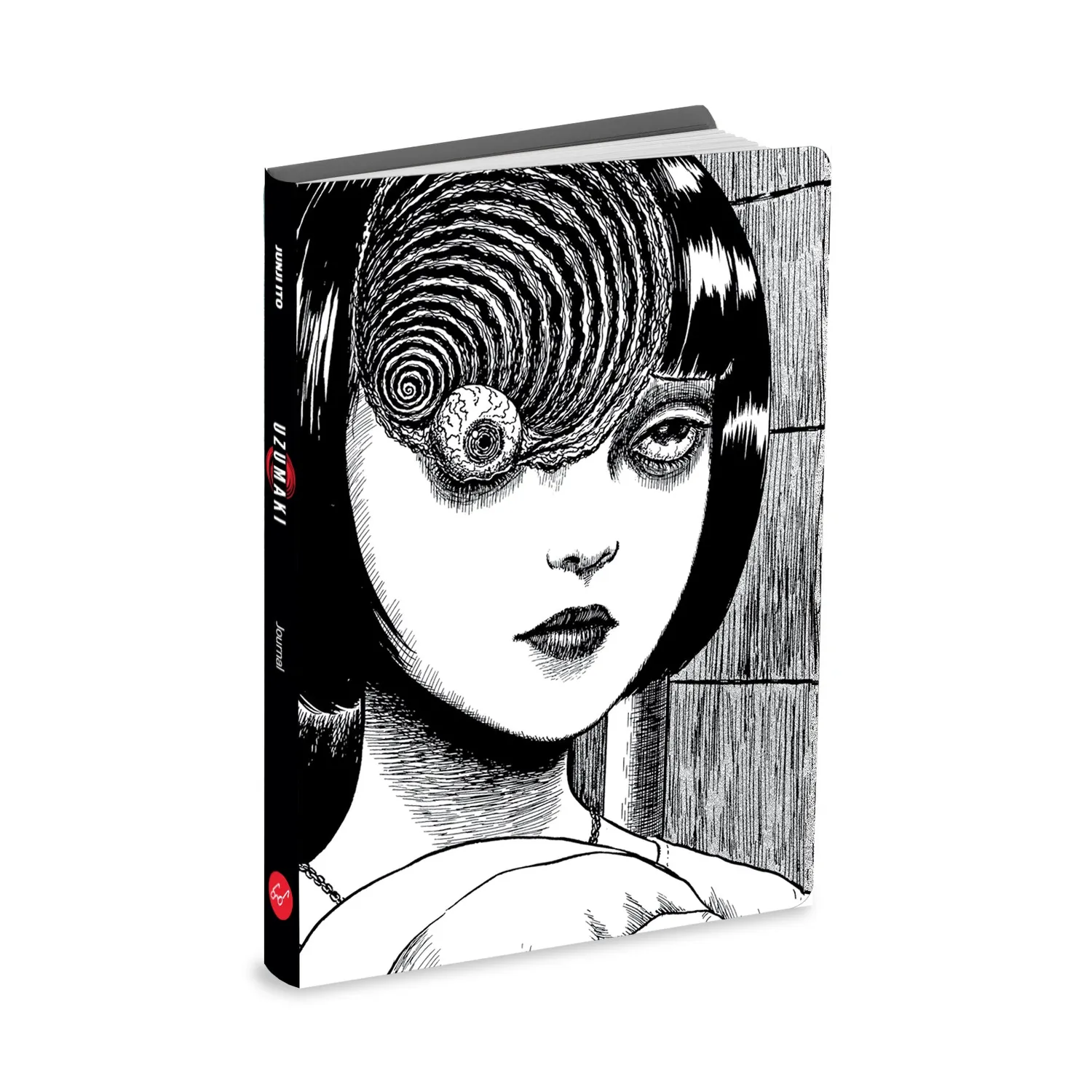 Games Room Junji Ito Uzumaki anteckningsbok linjerad skräck