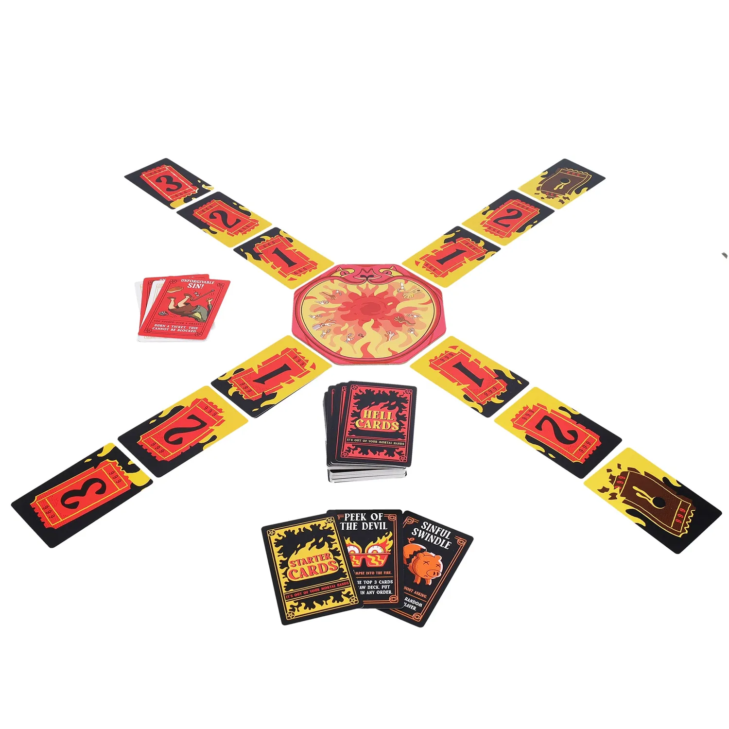Games Room Ticket to Hell partyspel 9-12 år