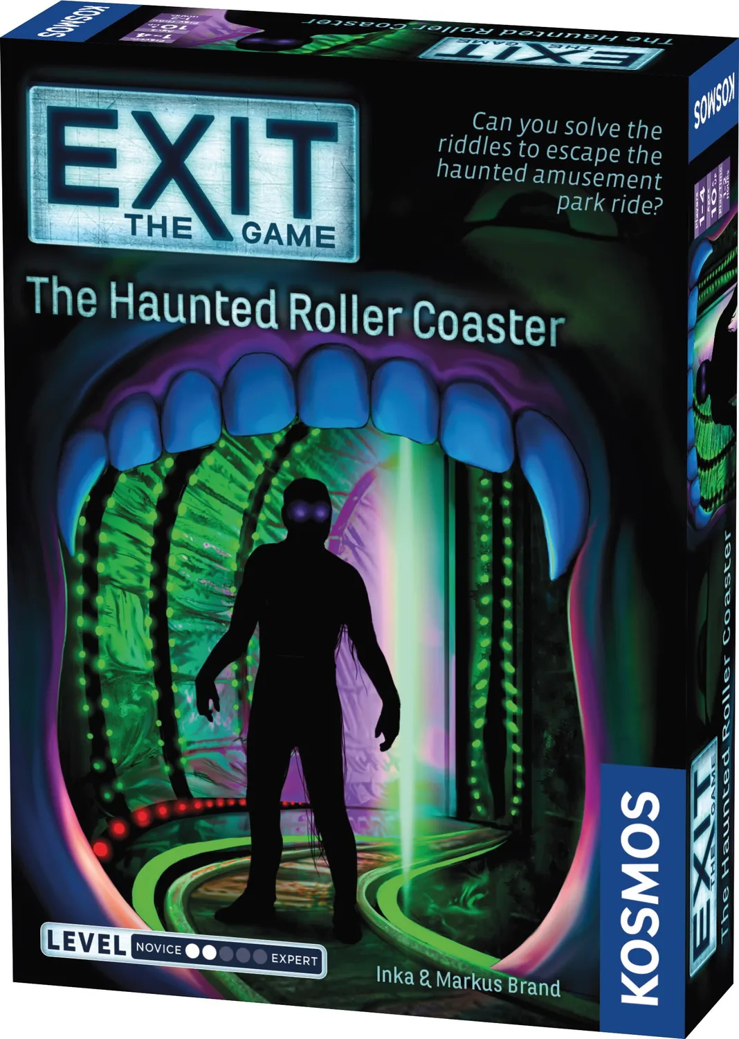 Kosmos EXIT Haunted Roller Coaster sällskapsspel nivå 2/5