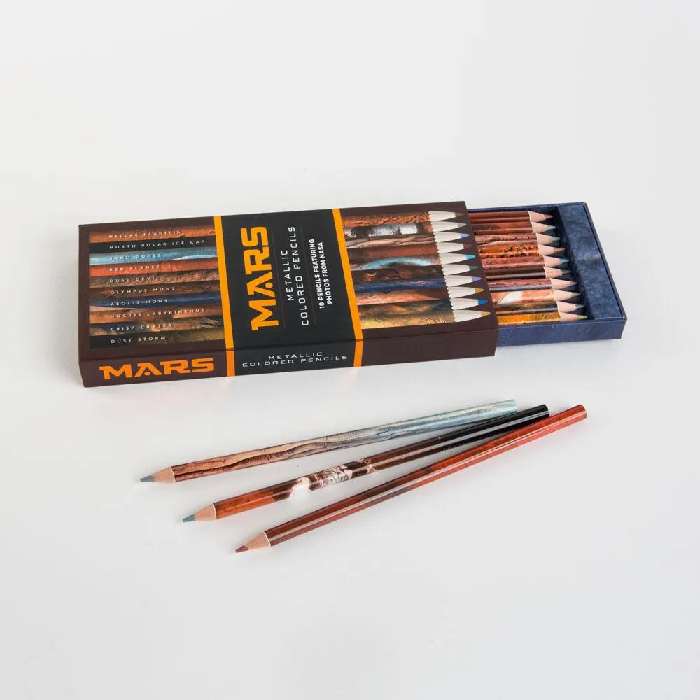 Games Room Mars Metallic färgpennor 10-pack rymd