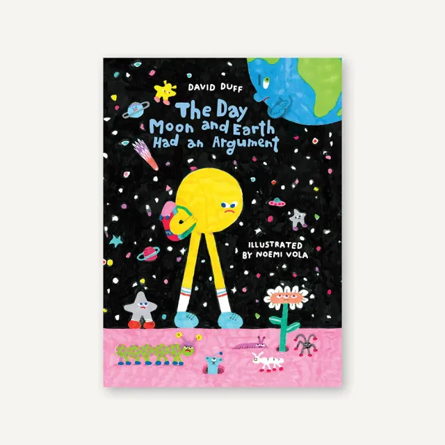 Games Room Day Moon Earth bilderbok rymden planeter