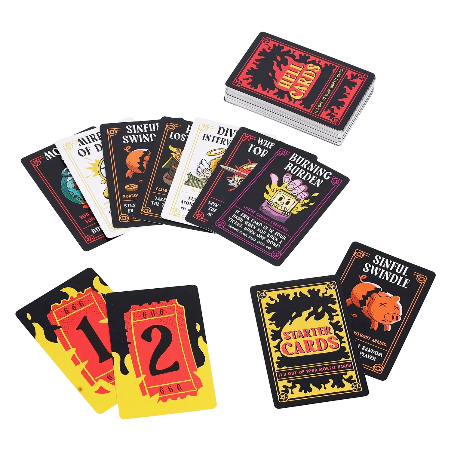 Games Room Ticket to Hell partyspel 9-12 år