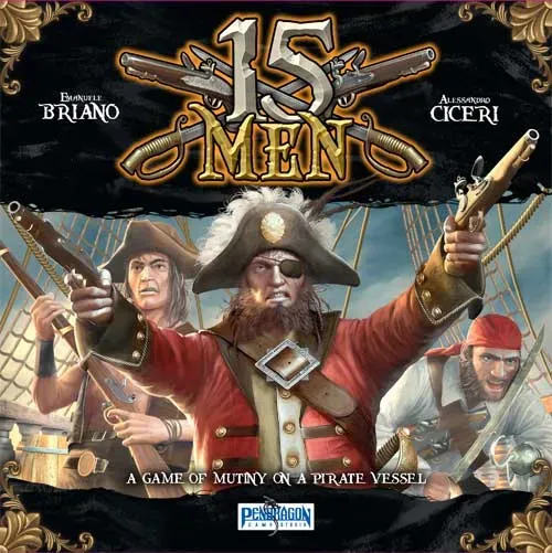 Pendragon 15 Men brädspel piratintrig