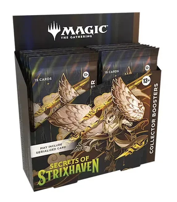 Magic Secrets of Strixhaven Collector Booster display 12-pack foil
