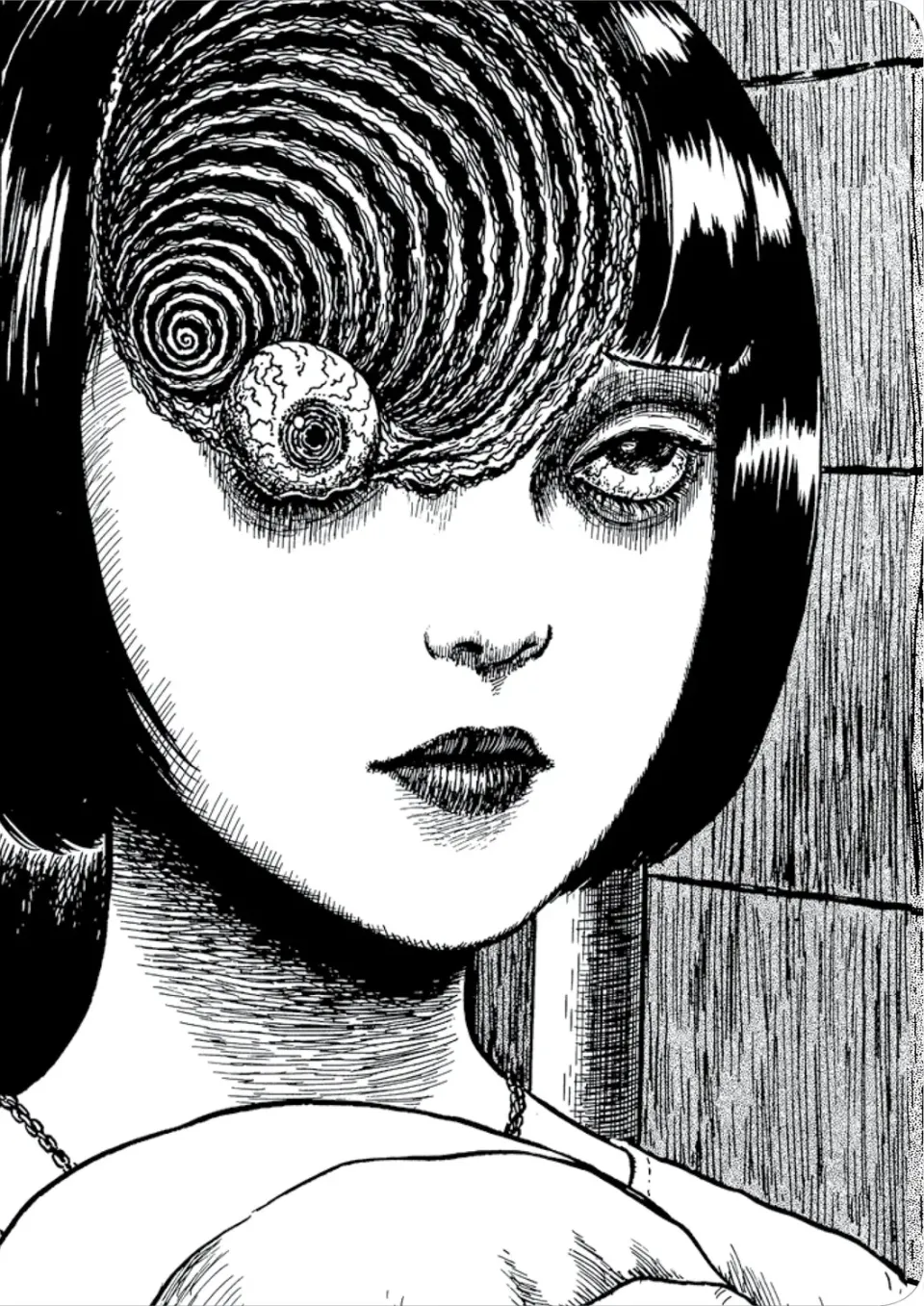 Games Room Junji Ito Uzumaki anteckningsbok linjerad skräck
