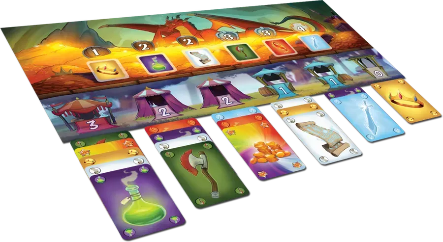 Dragon's Lair Please Don't Burn My Village kortspel 2-5 spelare