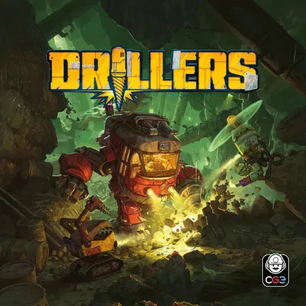 Dragon's Lair Drillers kortspel sci-fi 1-4 spelare