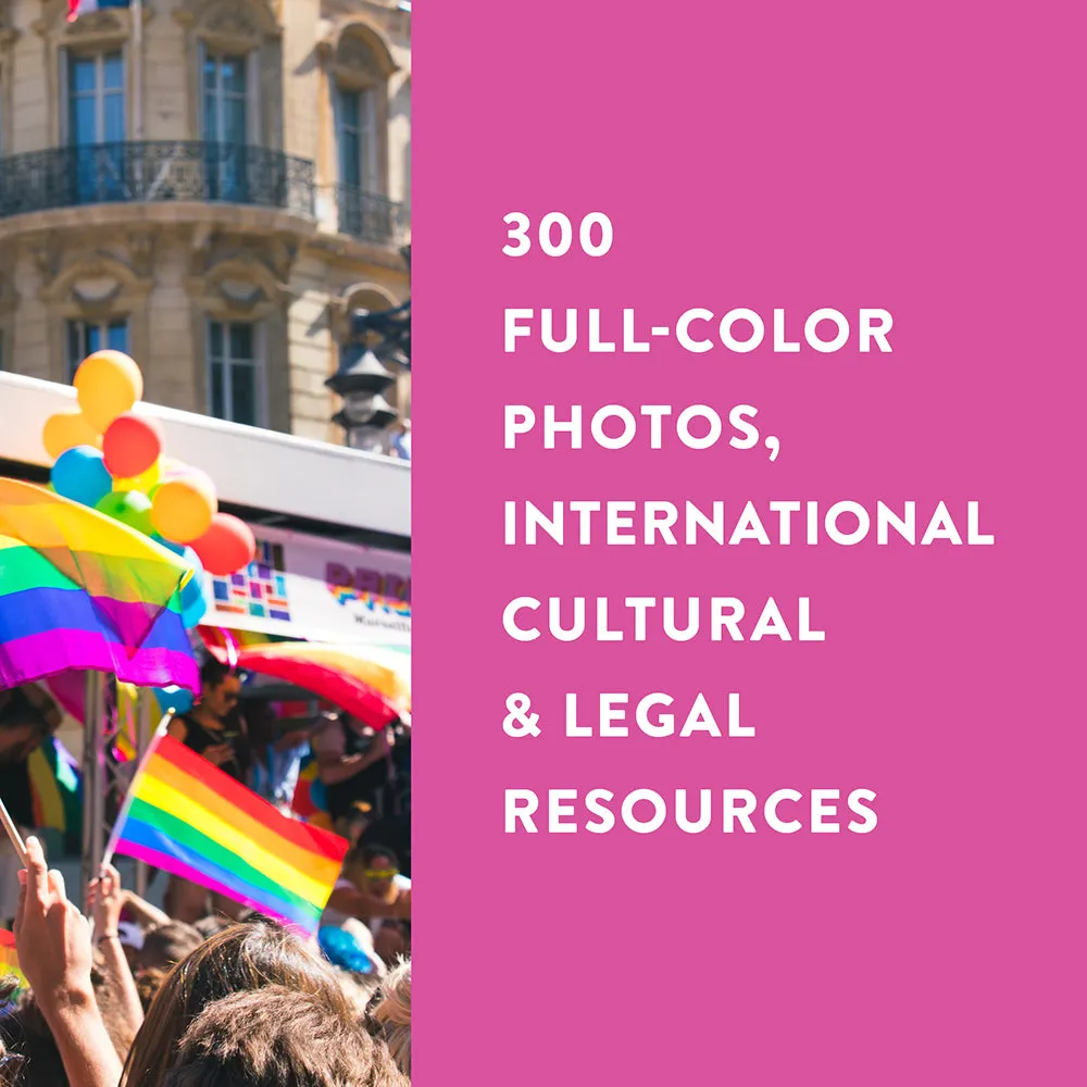 Pride Atlas reseguide LGBTQ+ fotobok